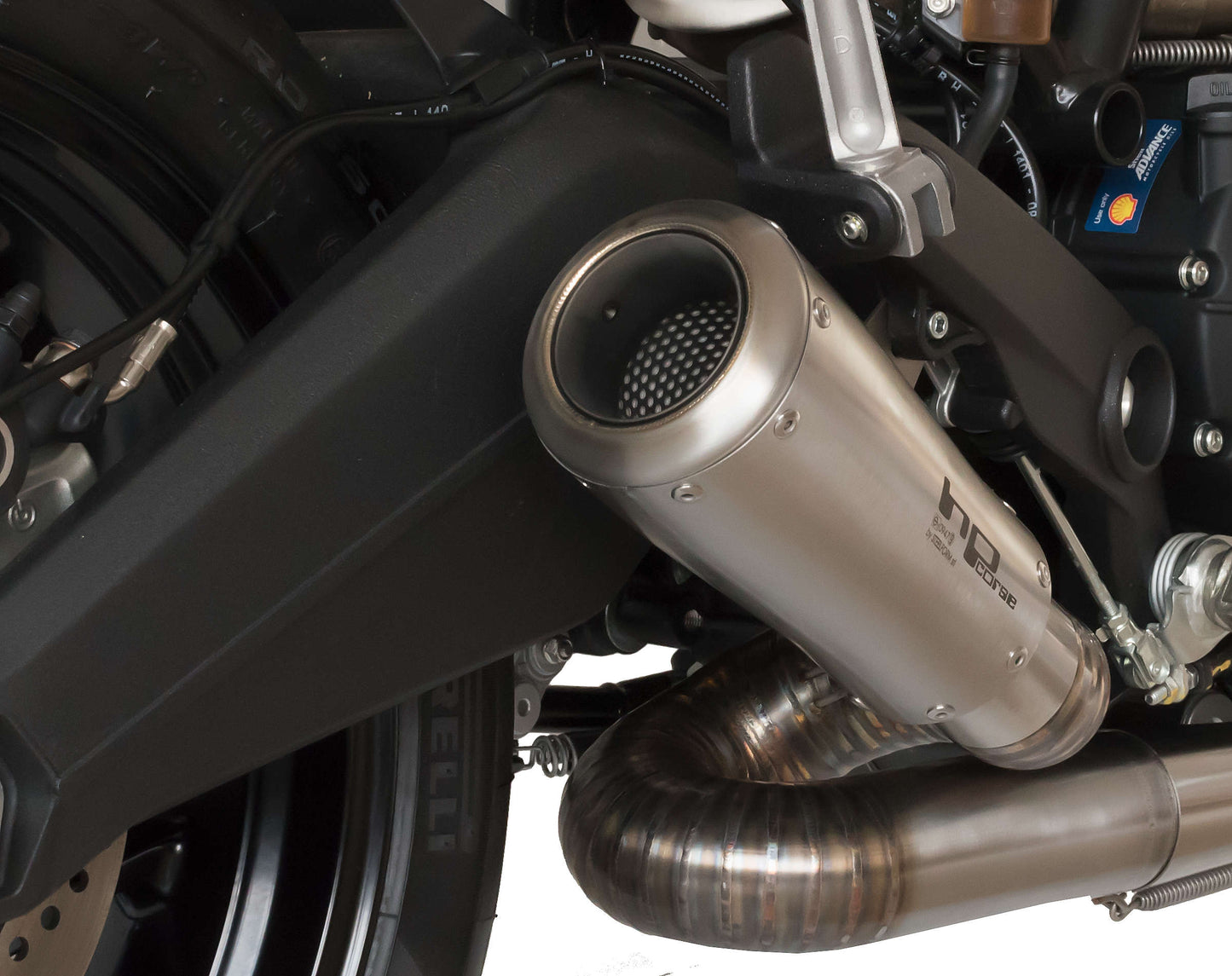 HP Corse échappement GP07 Satin Ducati Monster 797 2017-2020
