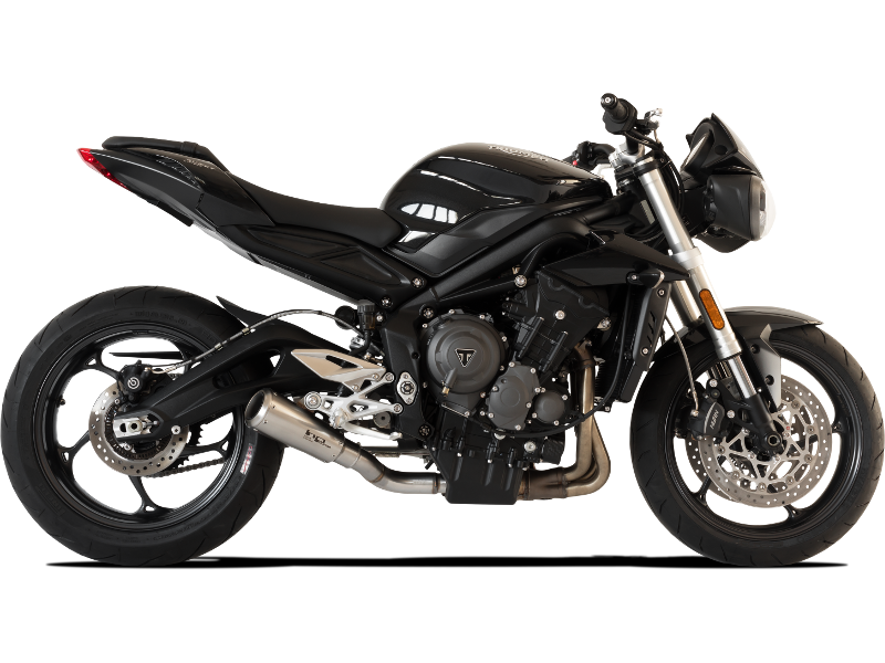 HP Corse échappement GP07 Satin Triumph Street Triple 765 R 2017-2022