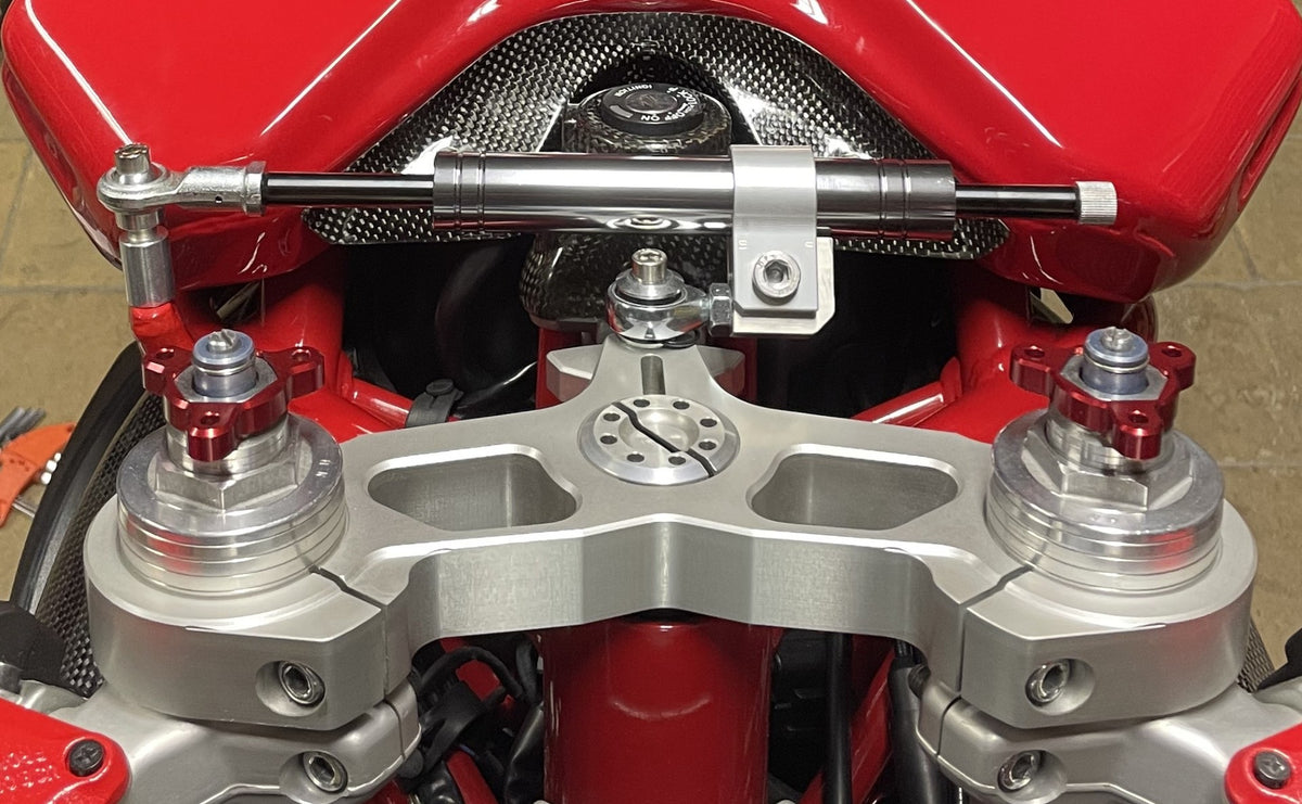 Kit d'amortisseur de direction LSL Ducati 749/999 - Couleur en titane