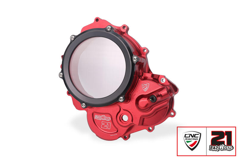 Couvercle d'embrayage transparent du bain d'huile Ducati Hypermotard 698 2024+
