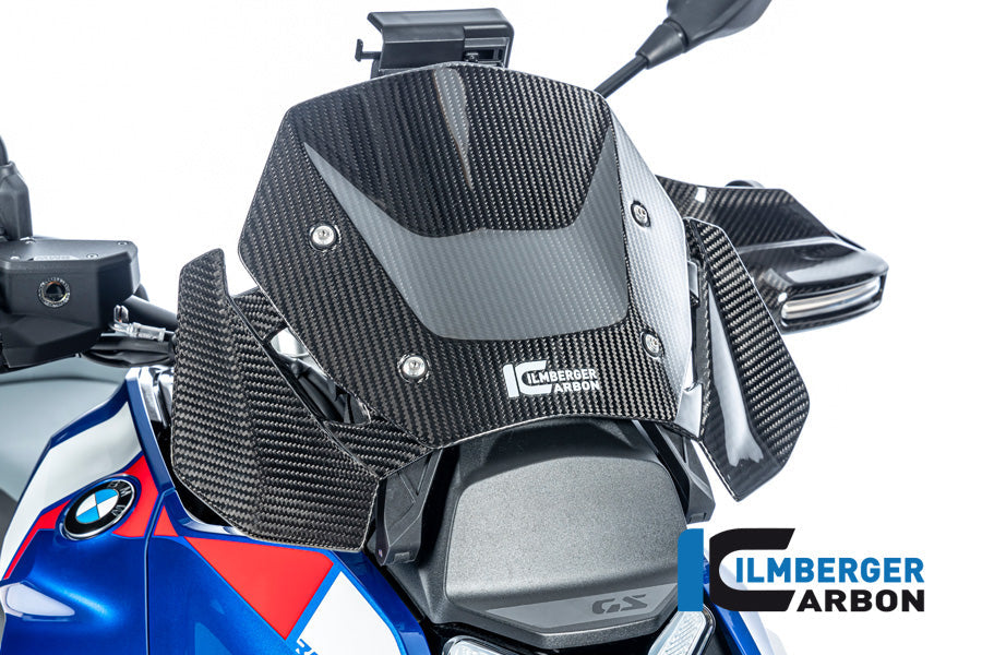 Windbeschermer rechts glanzend carbon BMW R1300GS Adventure Triple Black 2024+