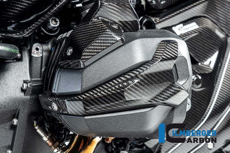 Bougie Cover links glanzend carbon BMW R1300GS Adventure Triple Black 2024+