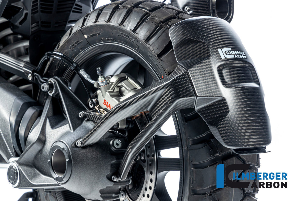 Spatscherm achterwiel mat carbon BMW R1300GS Adventure Triple Black 2024+