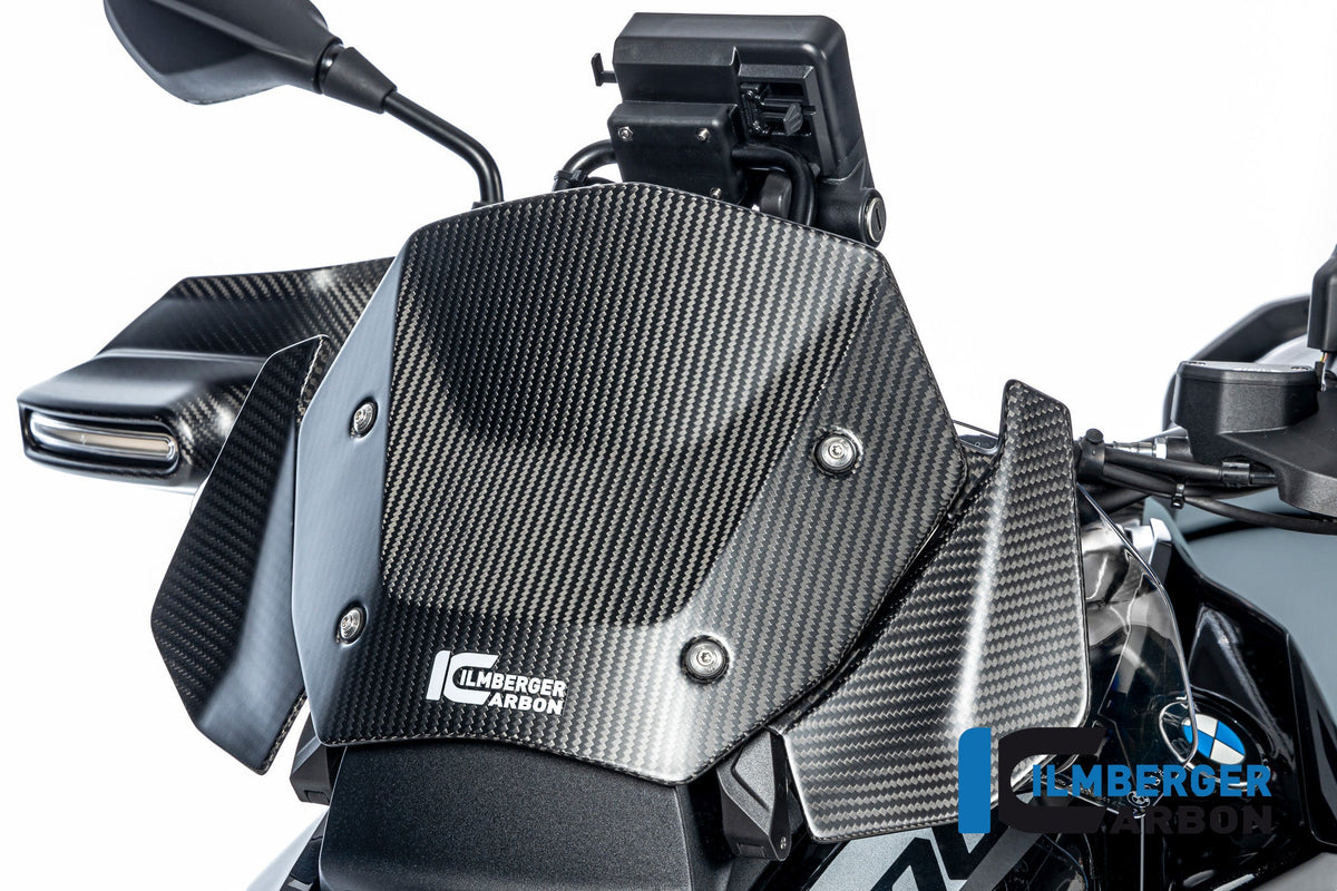 Windscherm mat carbon BMW R1300GS Adventure Triple Black 2024+