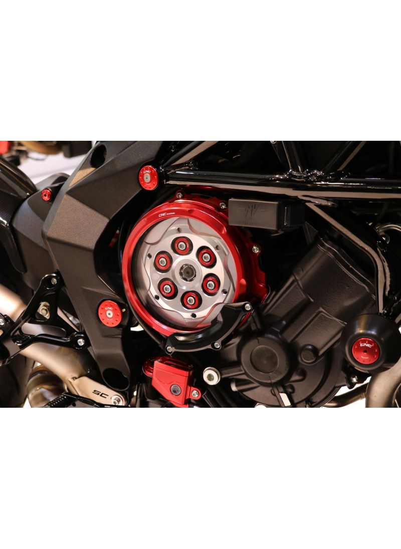 Couverture d'embrayage claire Protecteur MV Agusta MV Agusta Dragster 800 RC E4 (2017-2020)