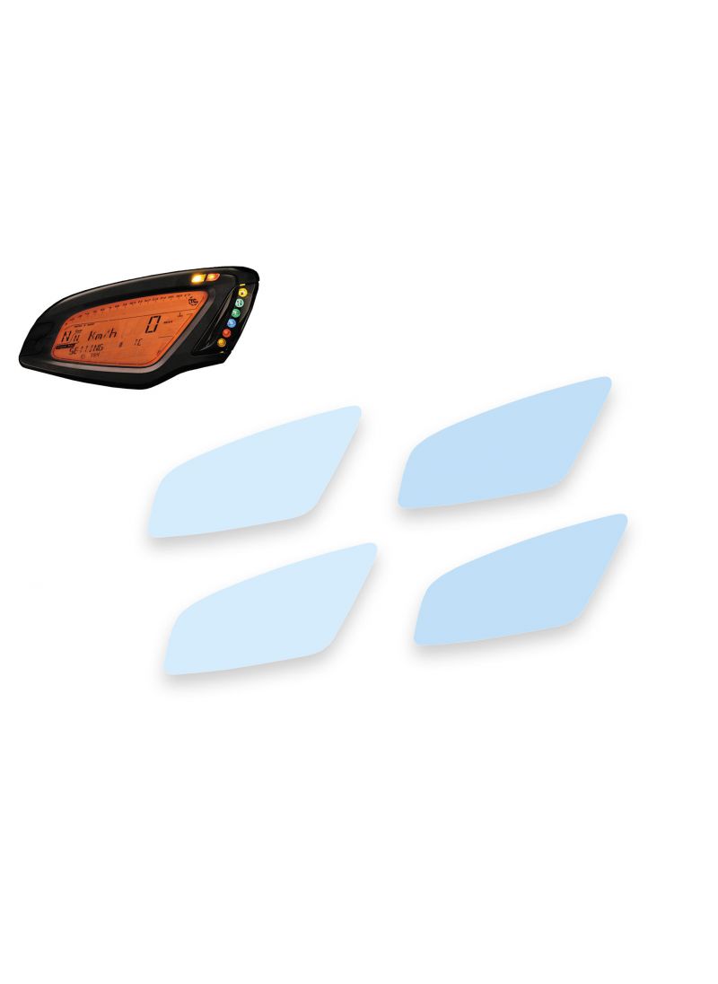 Protégeurs d'écran du tableau de bord (4 pcs.) MV Agusta MV Agusta Brutale 675 (2012-2013)