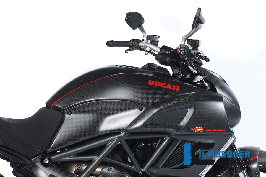 Couverture du réservoir du centre de carbone Ducati Diavel Ducati Diave (2014-2018)