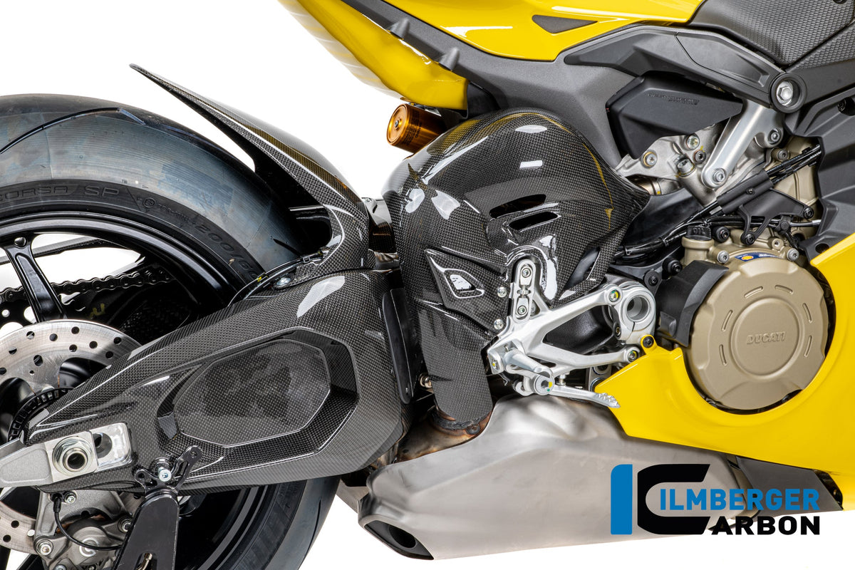 Hielbeschermer (rechts) glanzend carbon Ducati Panigale V4R (2026+)