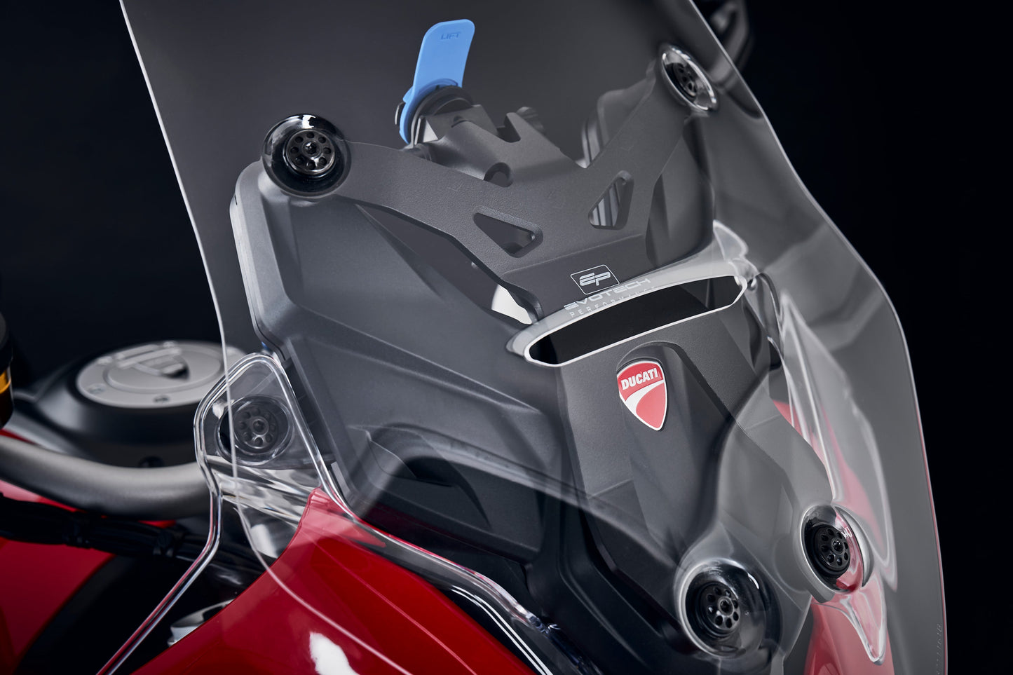 Navigatiesteun Evotech Performance voor Quad Lock - Ducati Multistrada V4 Rally (2023+)