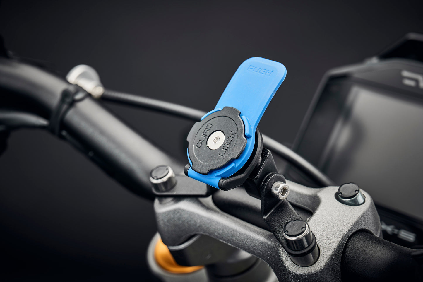 Navigatiesteun (stuurklemmontage) Evotech Performance voor Quad Lock - Suzuki GSX-S1000 (2015 - 2021)