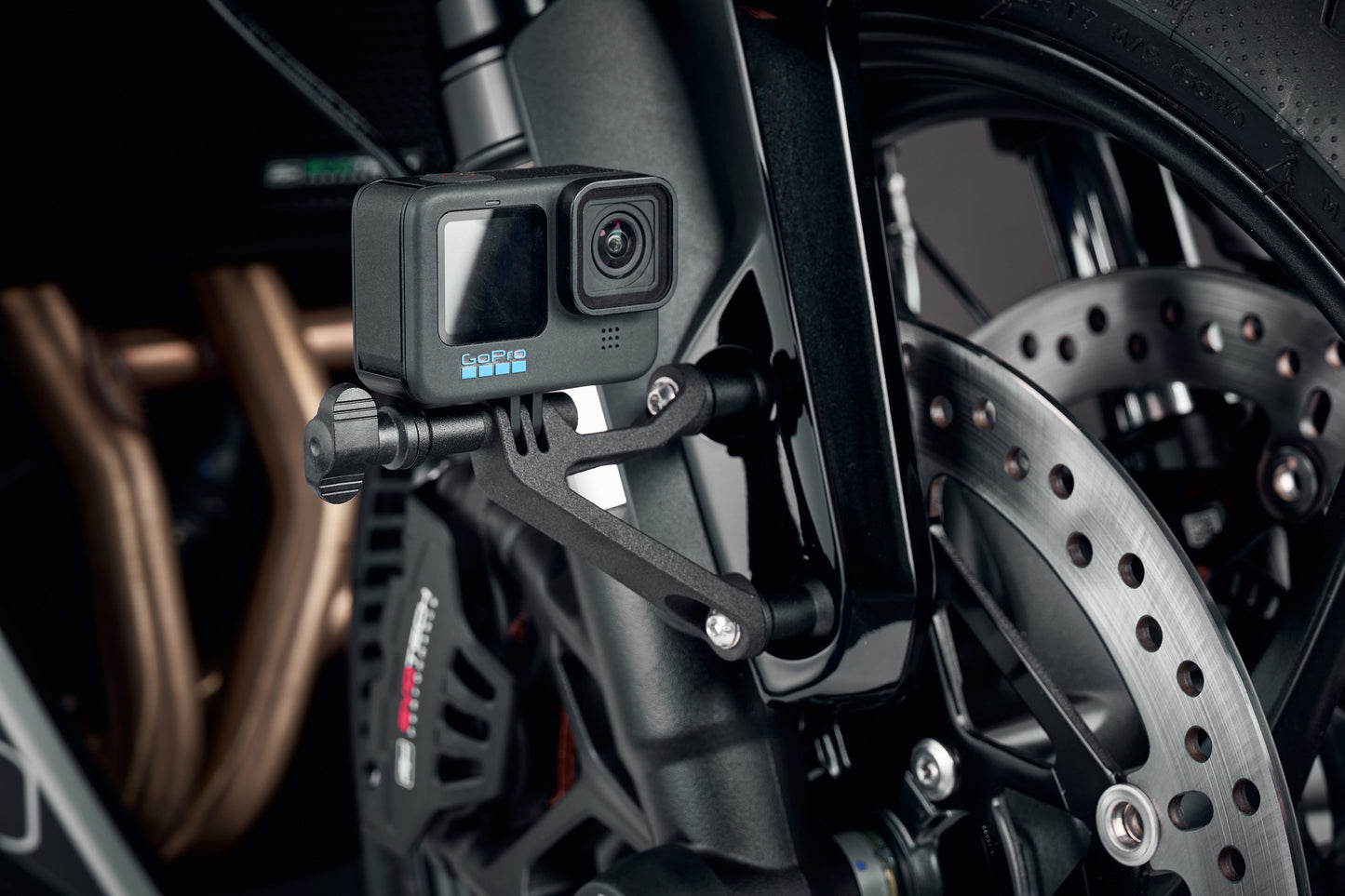 Action Camera Montagesteun (voorspatbord) Evotech - Yamaha Tracer 7 (2025+)