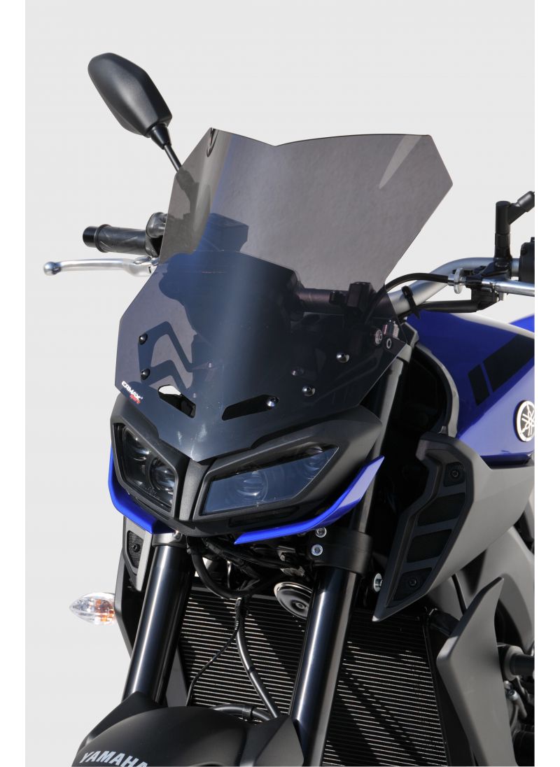 Ermax Touring FlyScreen Windshield 38cm MT09 2017+ (Kit d'installation incluant)