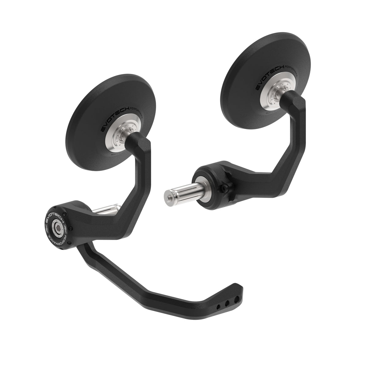 Bar End Spiegels (Retro) incl. Remhendel Beschermer Set Evotech - Ducati Hypermotard 698 Mono (2024+)