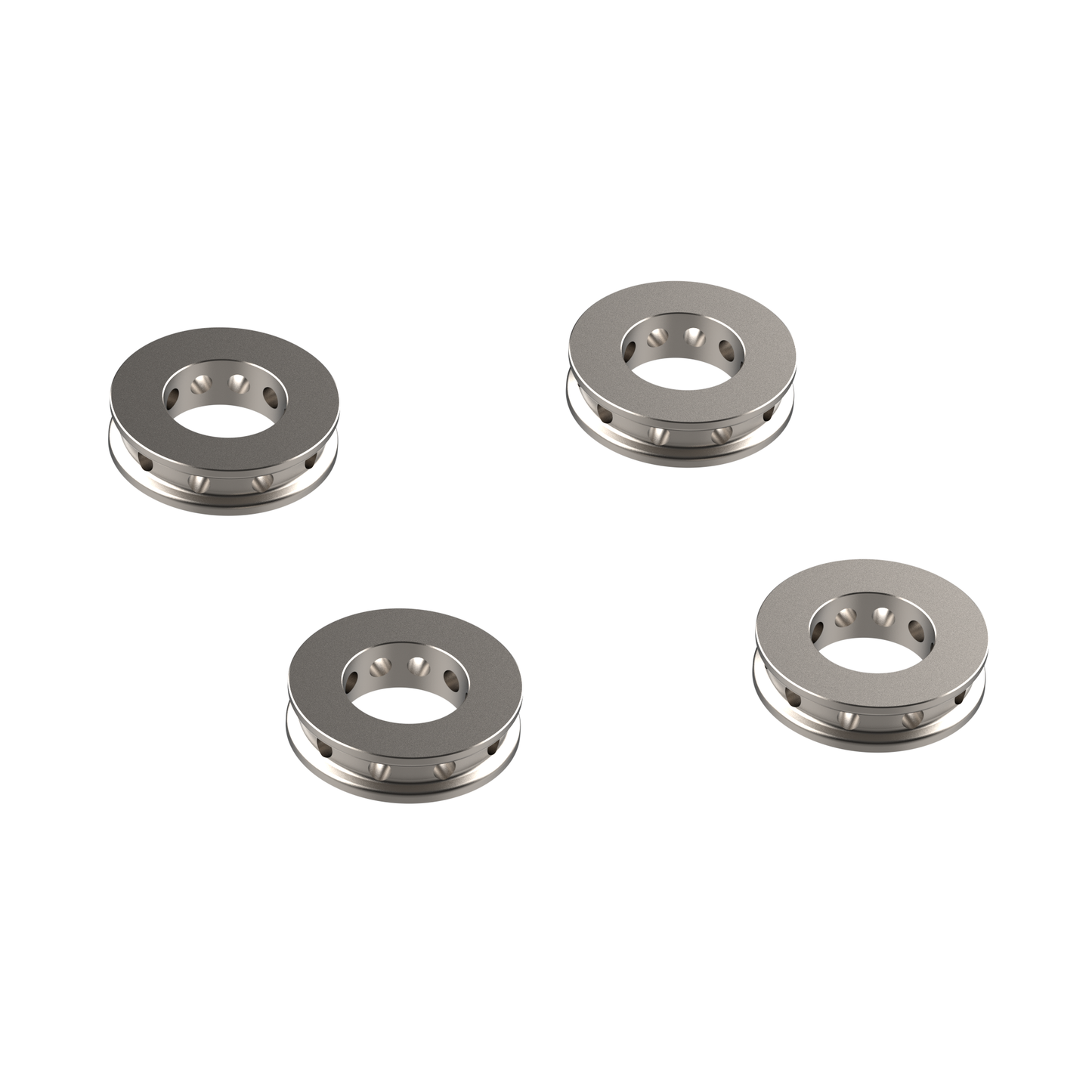 Titanium Remklauw Spacers (set) Evotech - Ducati Panigale V4 R (2026+)