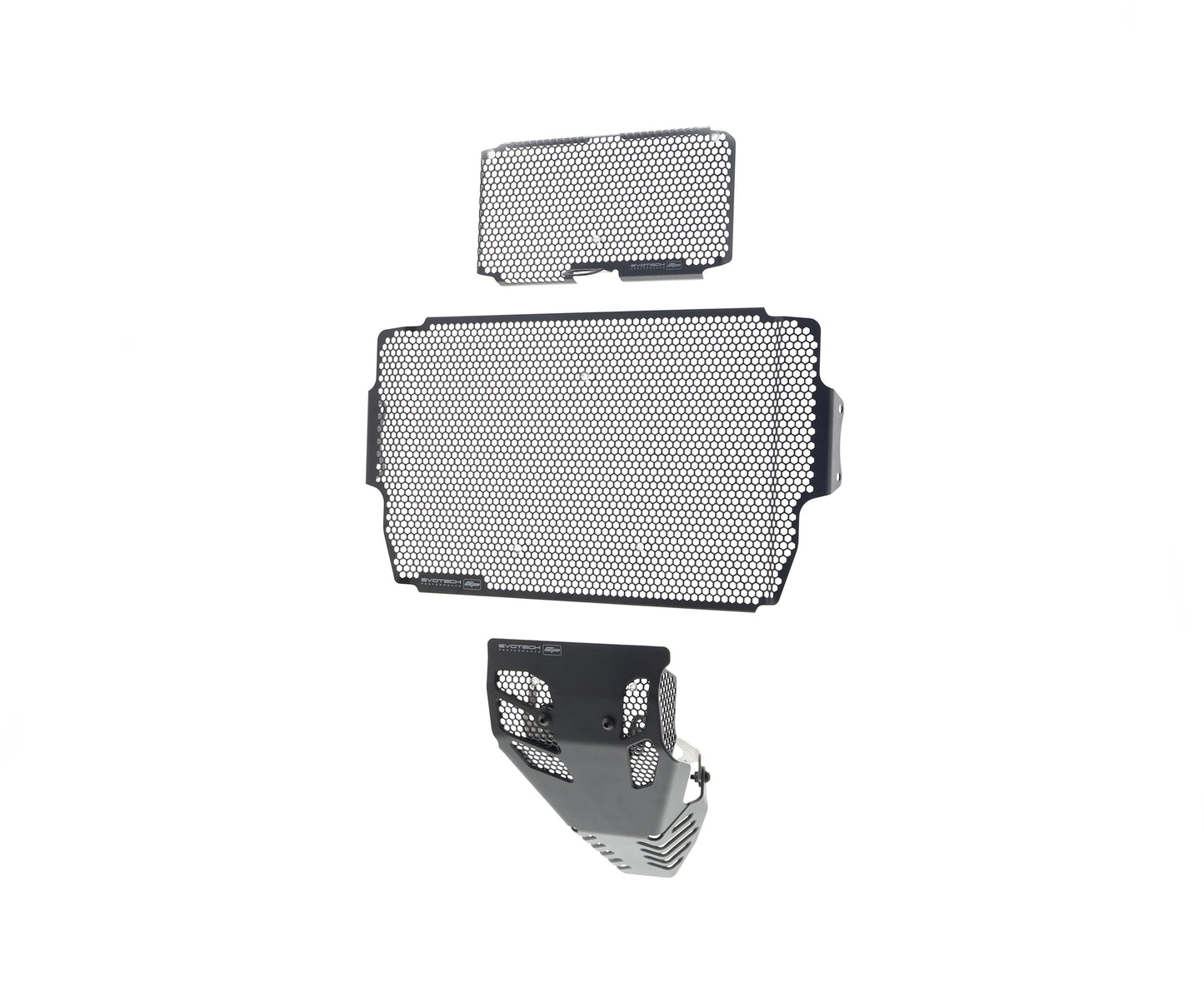 Evotech Ducati Multistrada 1200 Radiatorcover Oliekoelercover en Motorblok Beschermer Set 2015 - 2017