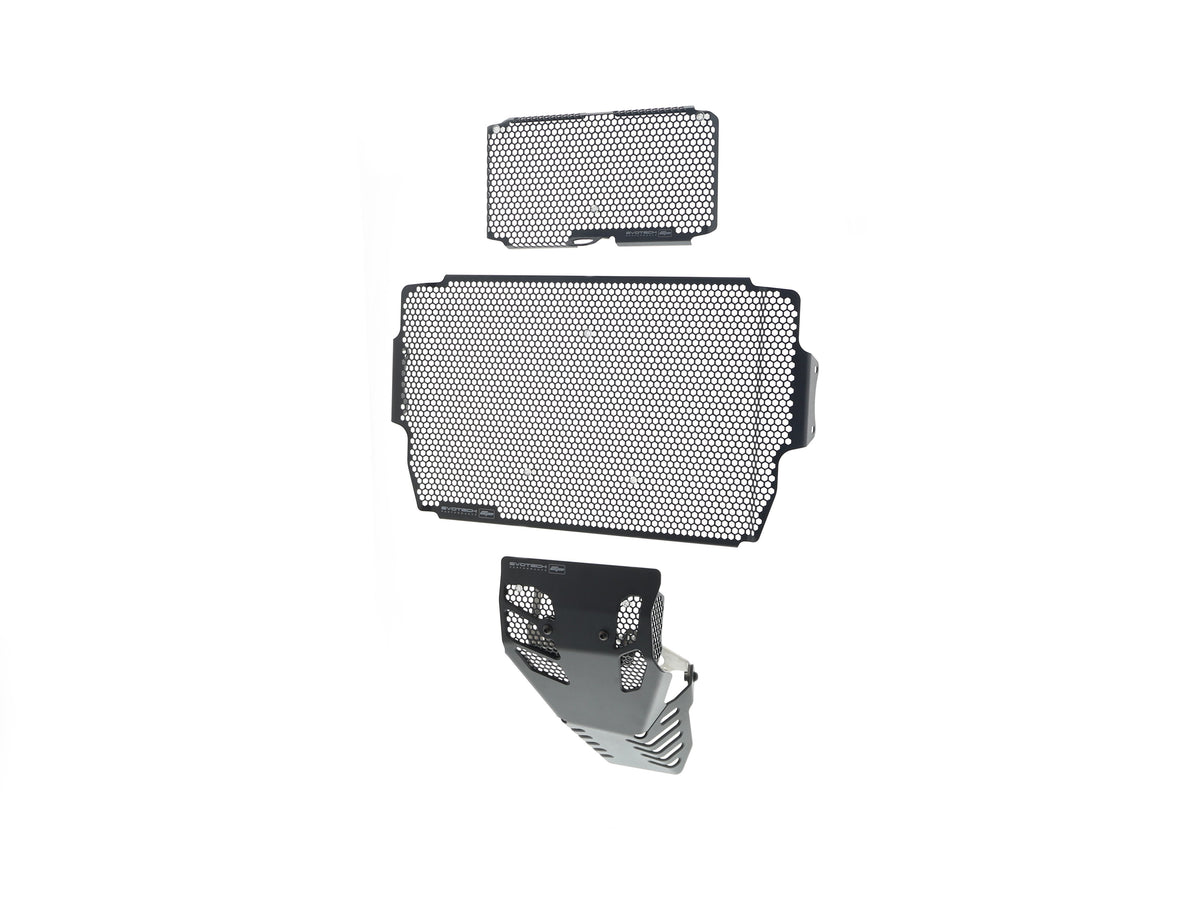 Evotech Ducati Multistrada 1260 Pikes Peak Radiatorcover Oliekoelercover en Motorblok Beschermer Set (2018-2020)