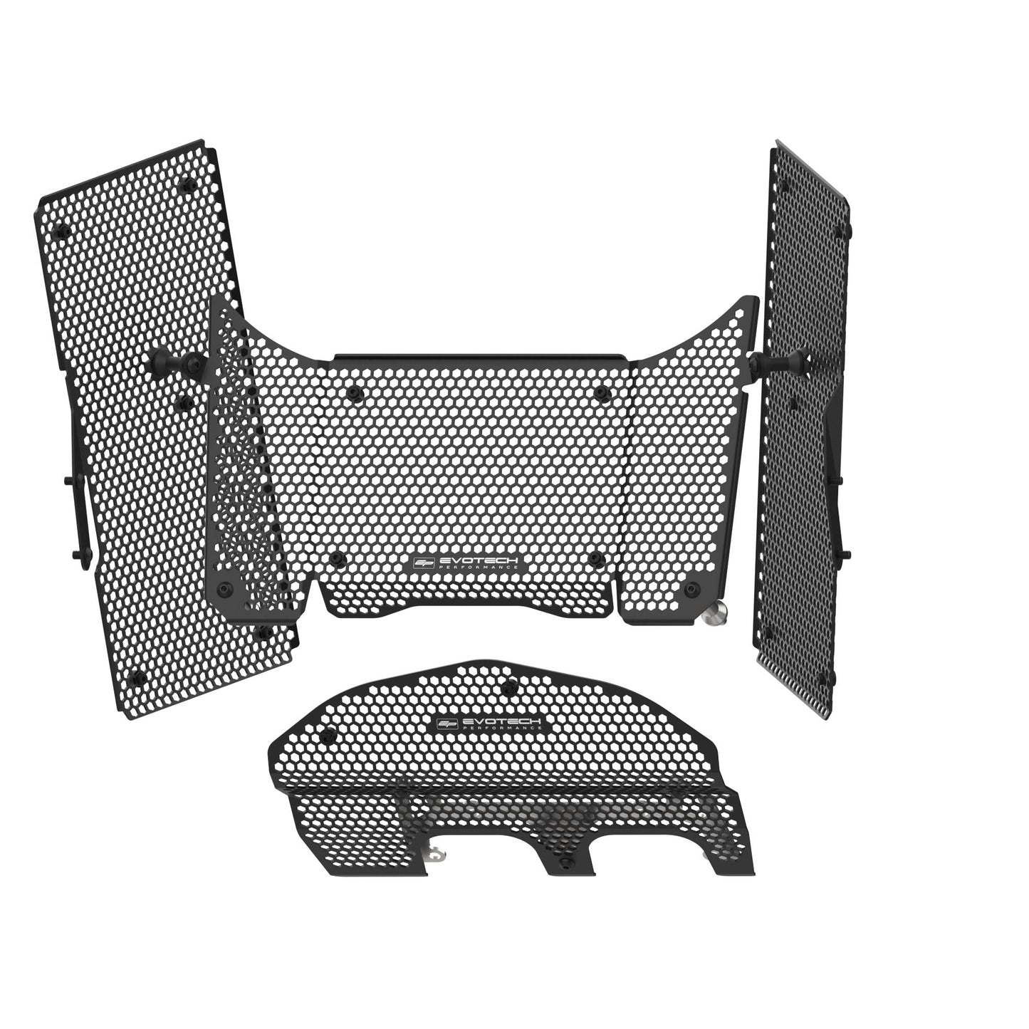 Evotech Ducati Multistrada V4 Rally Radiator Oil Cylinder Head Guard Set (2023+)