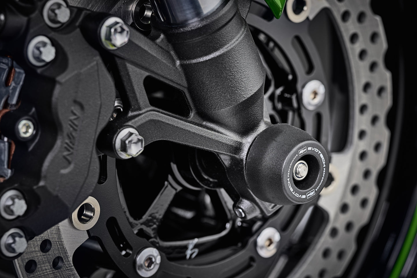 Evotech Voorvork en Achterbrug Beschermer Set - Kawasaki Z900 (2017-2024)