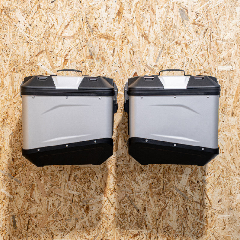 Evotech Aluminium Side Pannier Wall Mounting Brackets - Ducati DesertX (2022+)