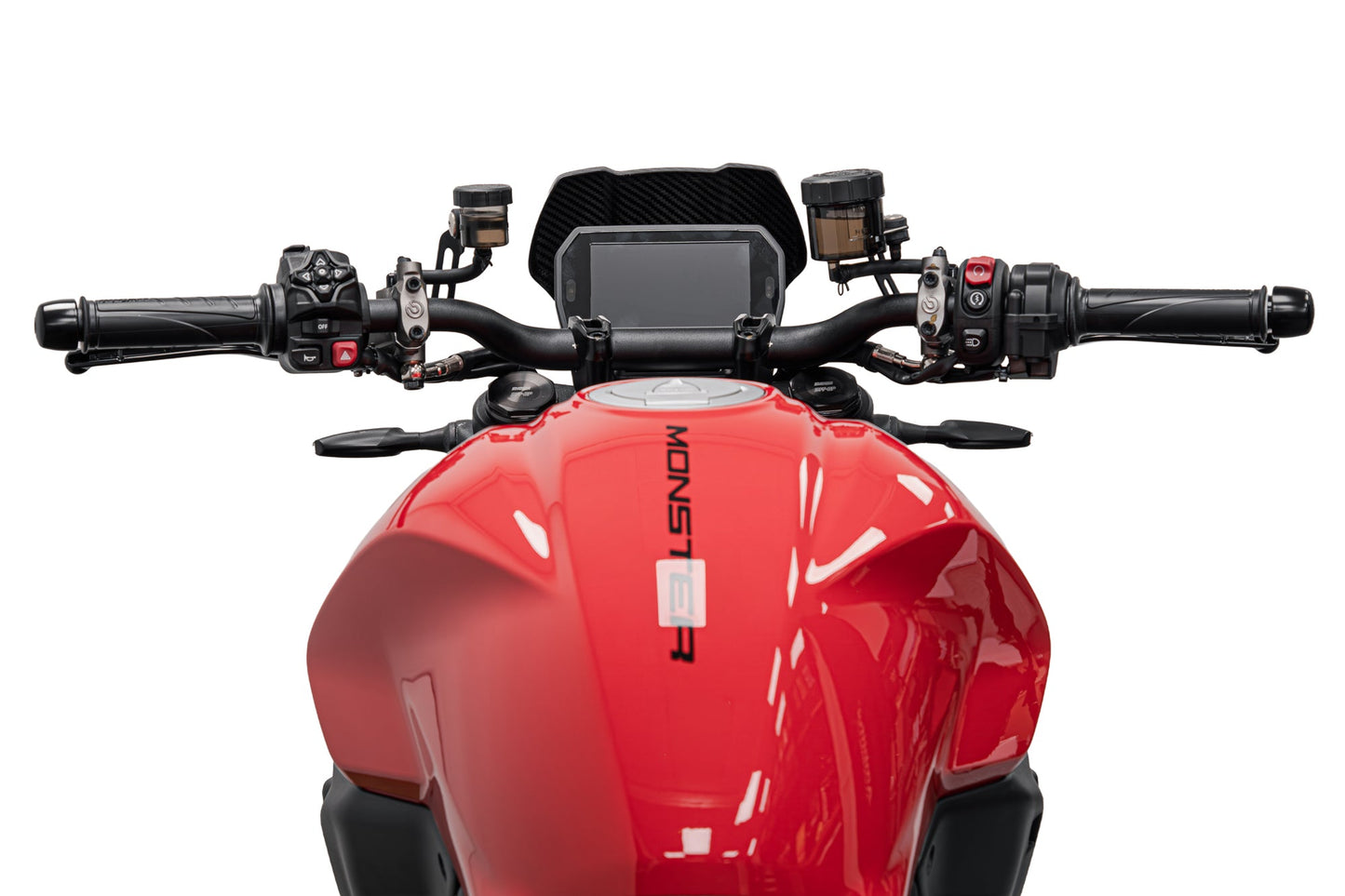 Windscherm Flyscreen Evotech - Ducati Monster V2+ (Plus) (2026+) (Carbon Fibre)