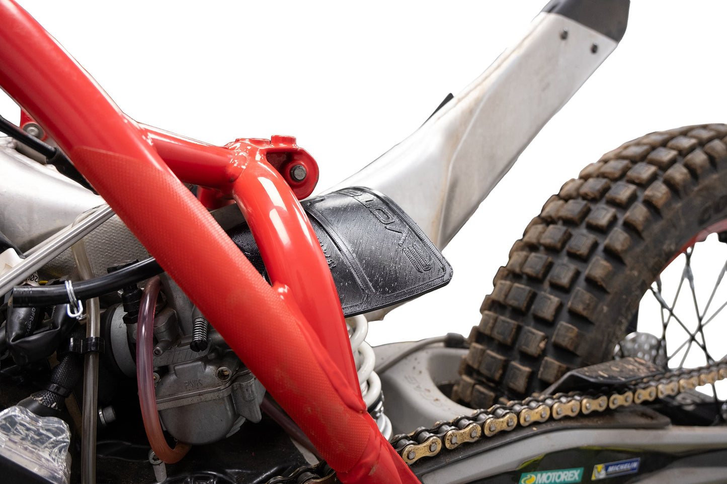 Evotech Rear Shock Mud Flap - Gas Gas TXT Racing 125 (2023+)
