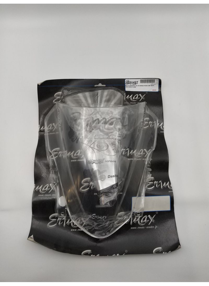 En pare-brise Ermax Clear Aeromax pour Honda CBR500R 2013-2015