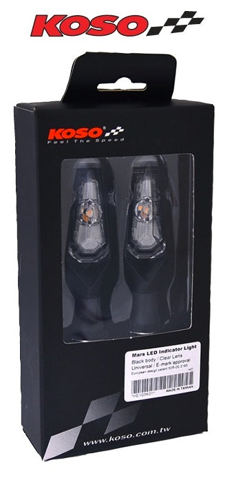 Indicateur Koso Set Mars Black Smoke
