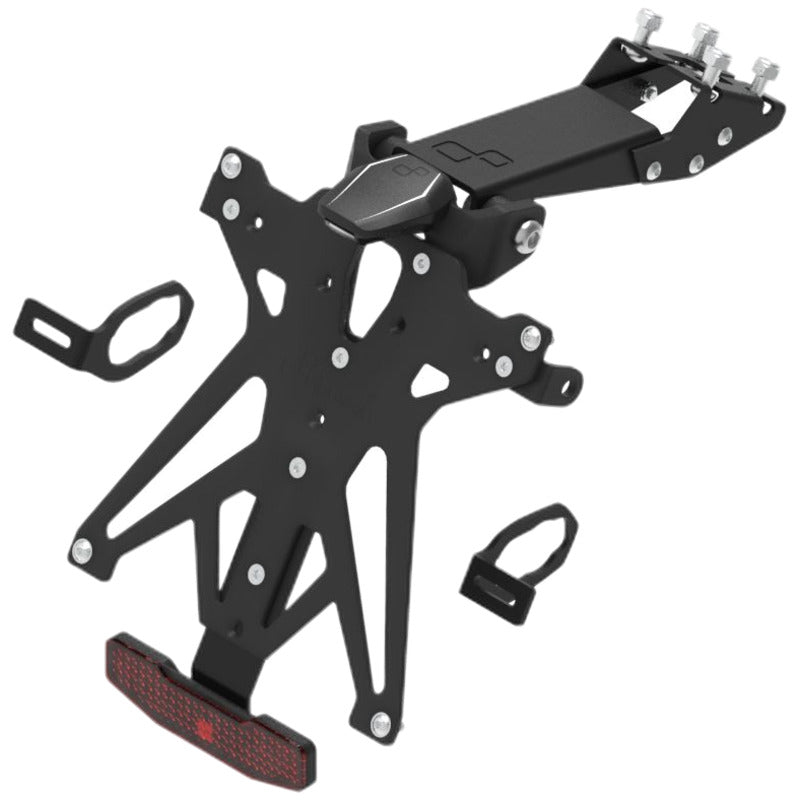 Homologué LightCh Licdat Licdat Plate-Plate - L'innovation rencontre l'élégance - Kawasaki Z 125 2019-2022