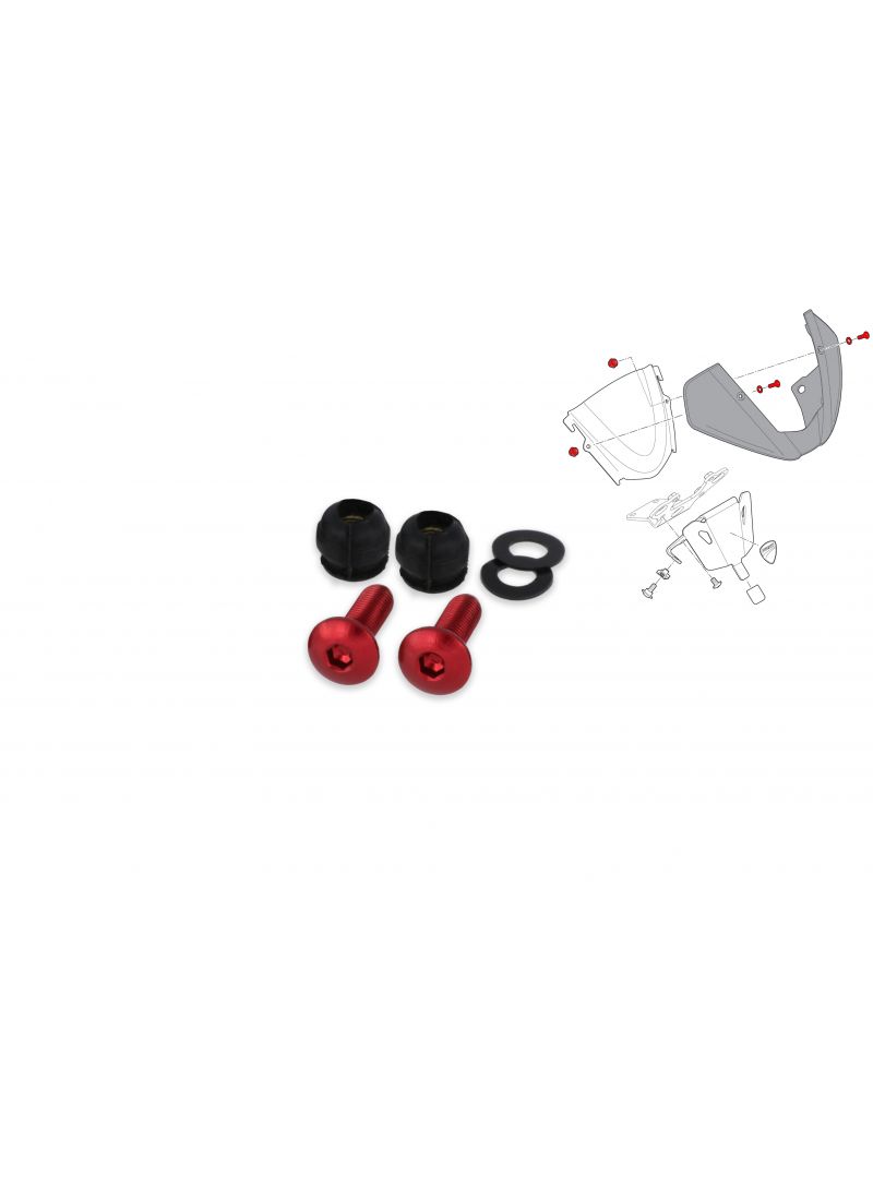 Kit de boulon d'énergie éolienne (2 pcs.) Ducati Monster 950 Ducati Monster 950 + (plus) (2021+)
