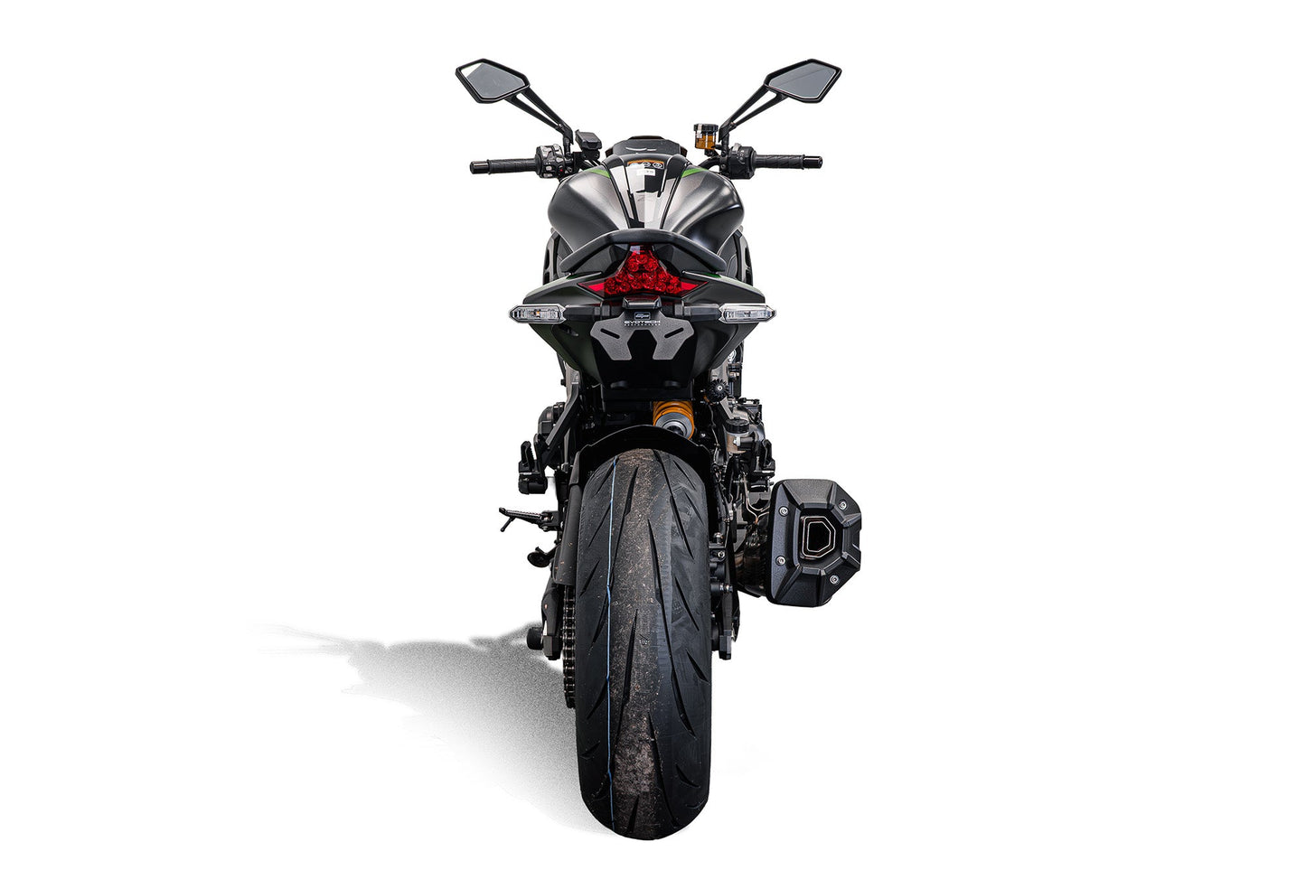 EVOTECH KAWASAKI Z1000 Plaque d'immatriculation (2014 - 2022)
