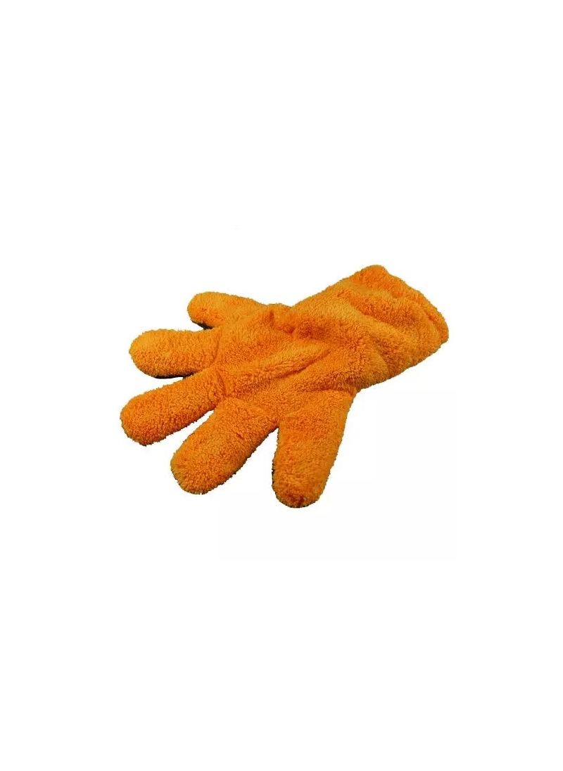 D-CON 5 doigt à fourrure à fourrure orange gris lavage