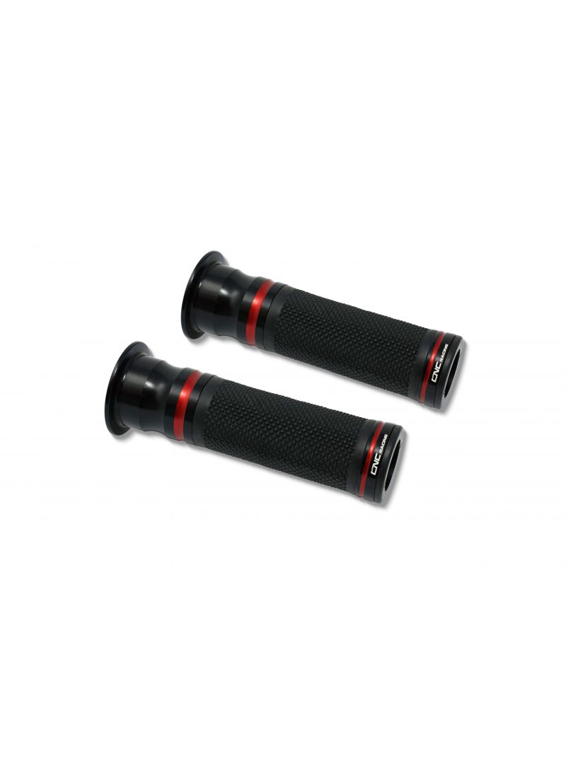 Groches de guidon CNC Racing - Bicolore Black -Red