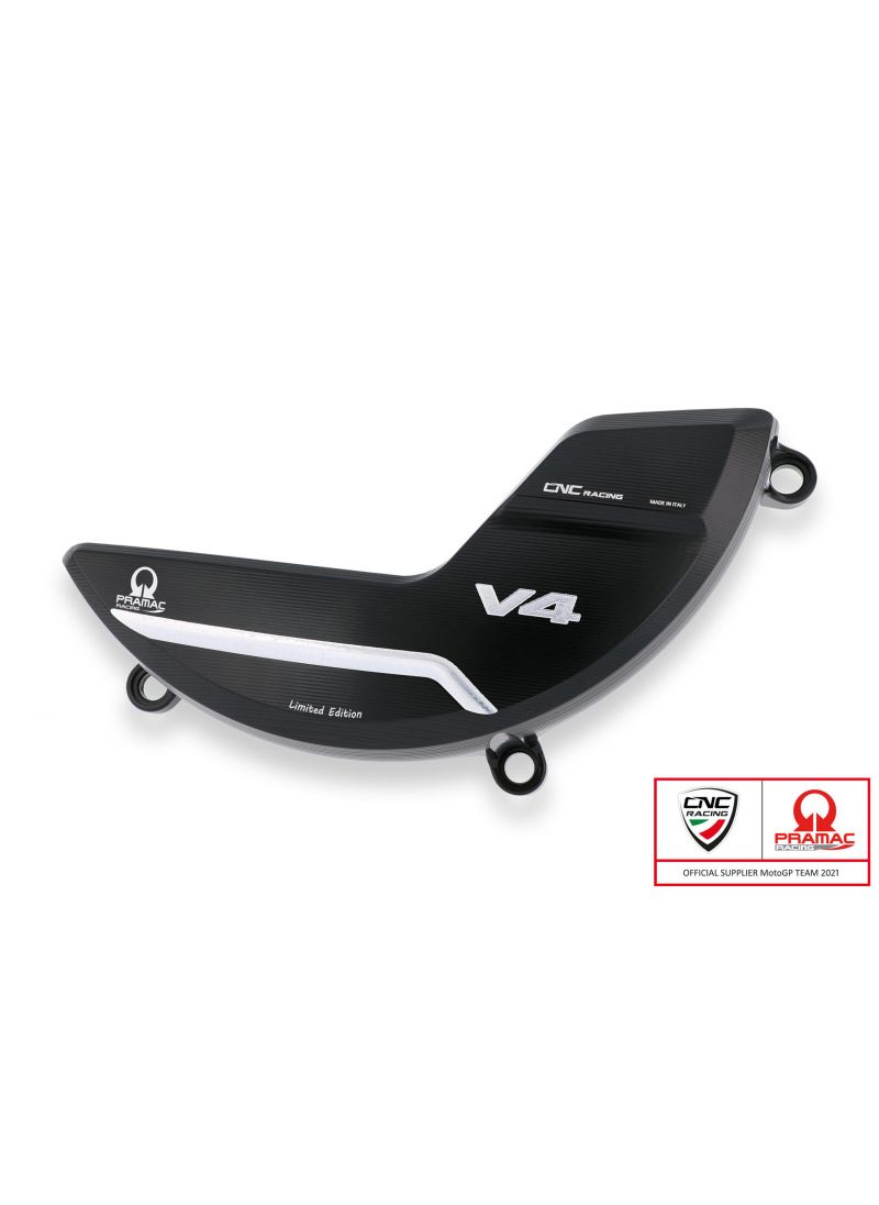 Couvercle d'embrayage Protecteur Ducati Panigale V4 CNC Racing - Pramac Limited Edition Ducati Panigale V4 (2018-2020)