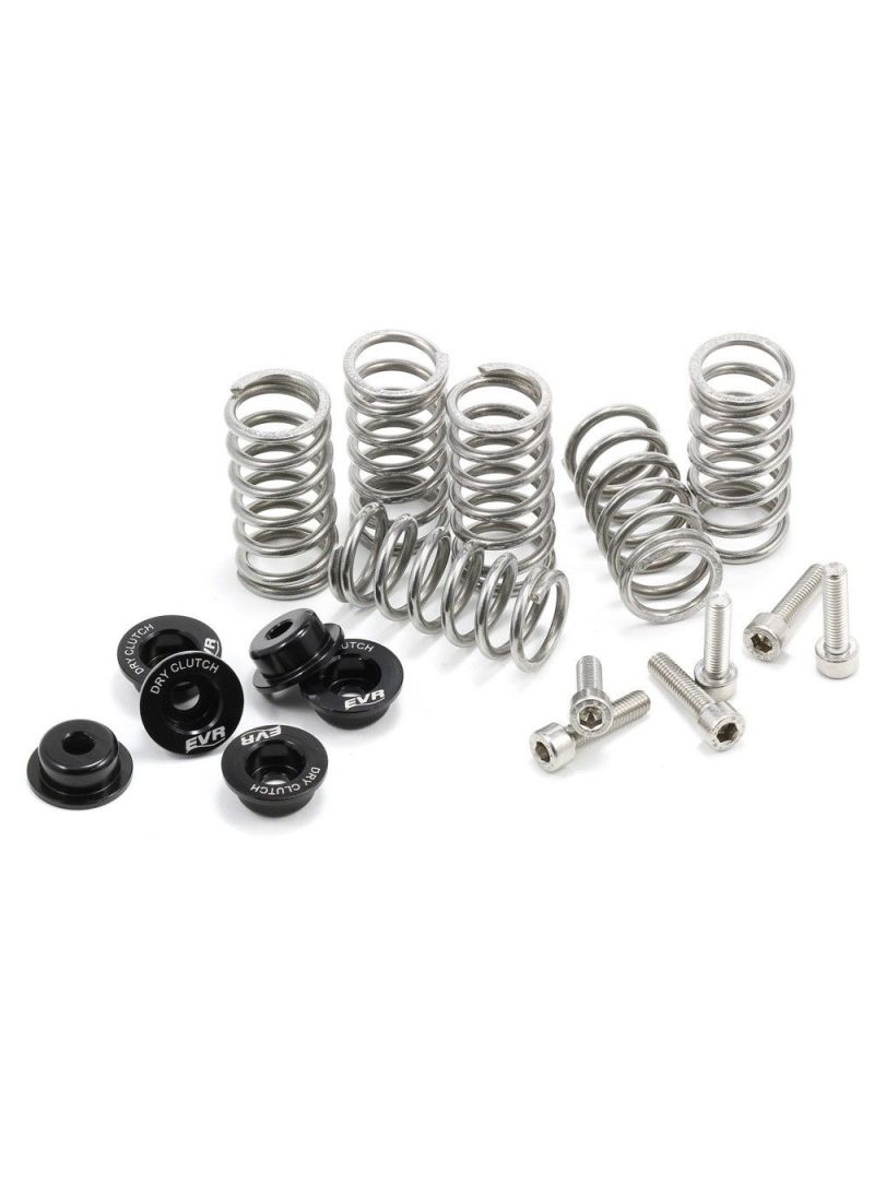Dry clutch kit with black 6mm retainers, springs, bearing and bolts Ducati 998S (2002-2003)