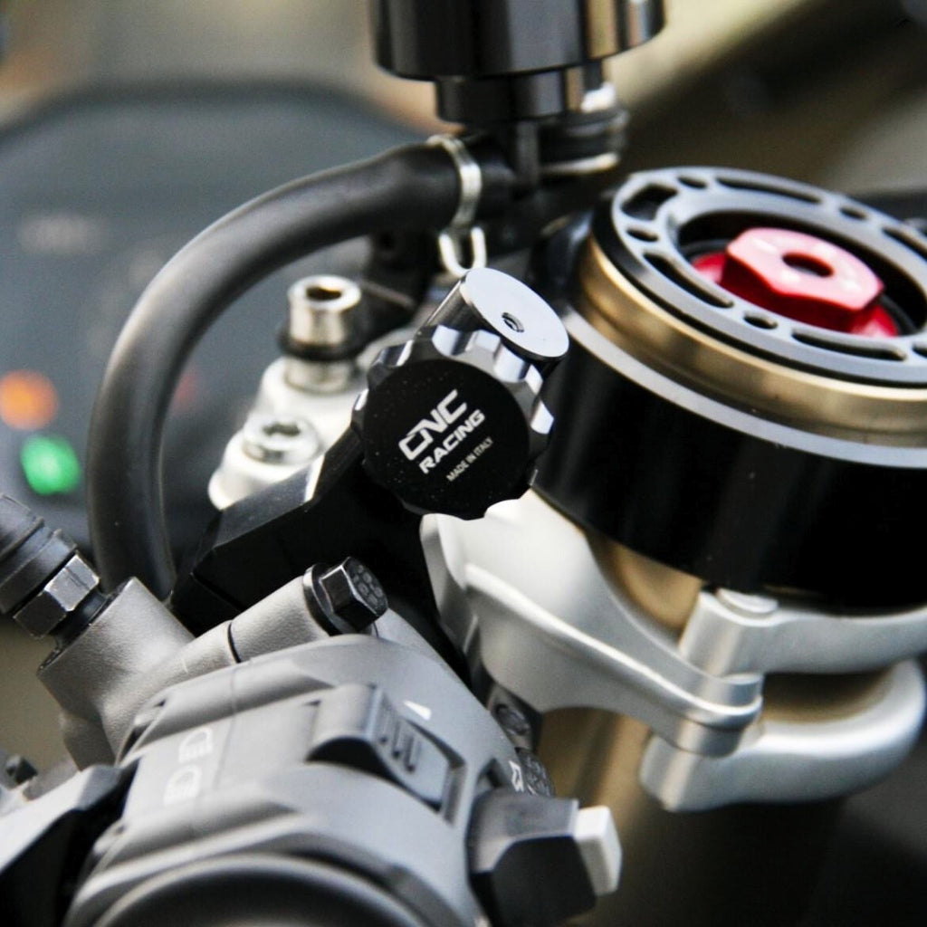 Remote Adjuster - voor CNC Racing 'Race' remhendel Ducati 1098S (2007-2009) gemonteerd op de linker clipon