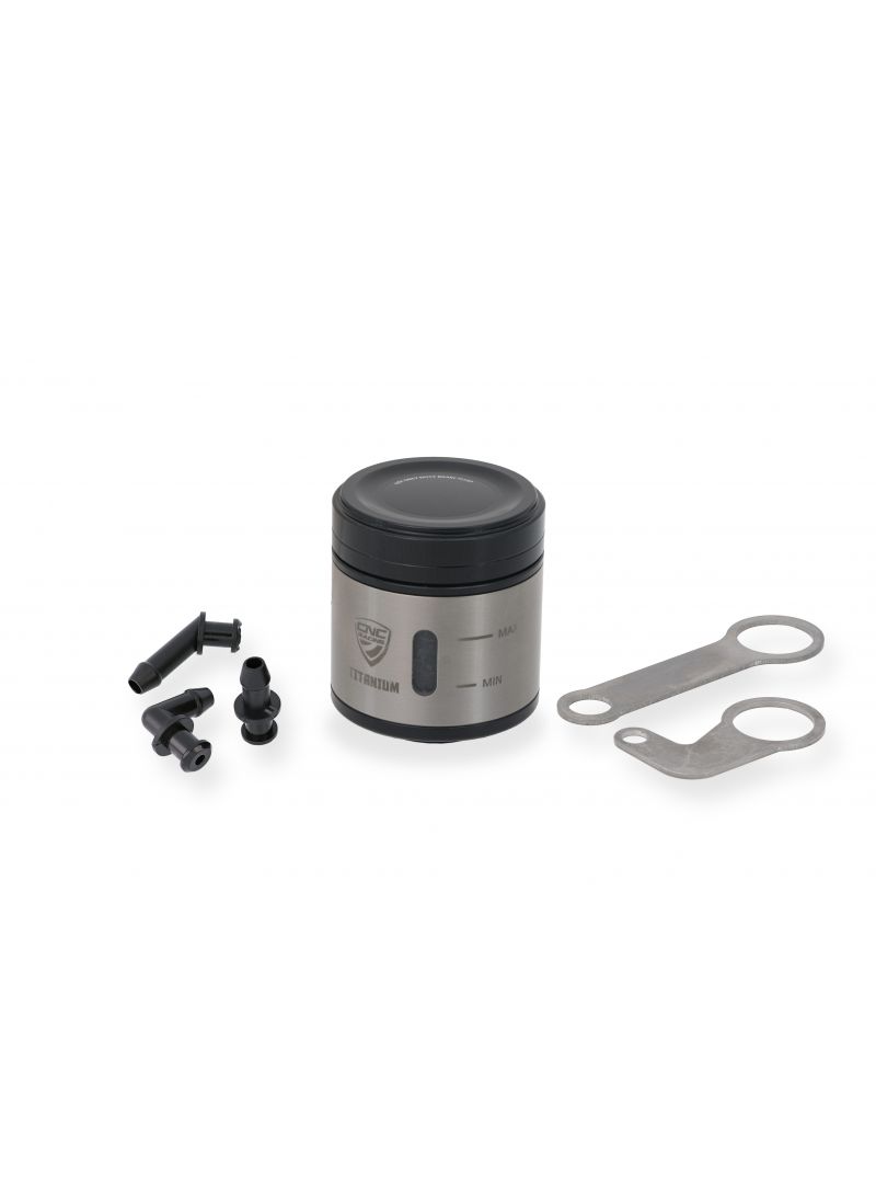 Réservoir de fluide pour le liquide de frein arrière ou le liquide d'embrayage 12 ml - Titanium MV Agusta Dragster 800 Rosso E5 (2021+)