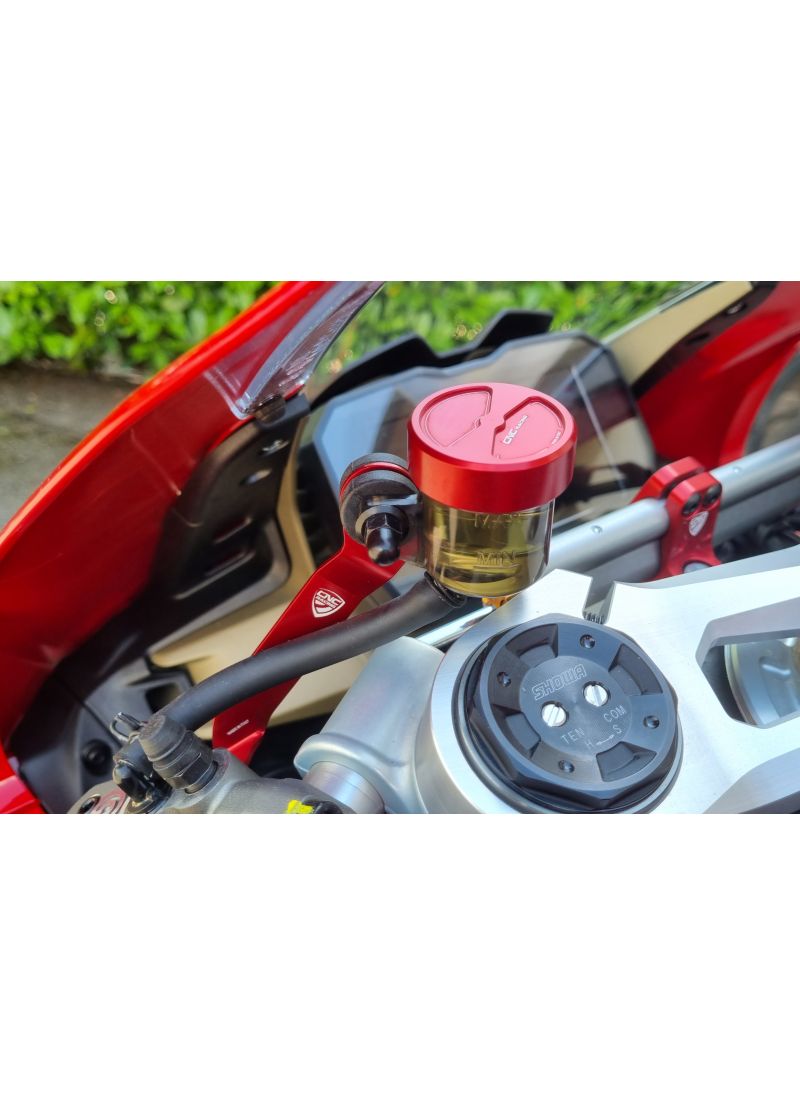 Bracket Kit (2 pcs.) for Clutch and Brake Fluid Reservoirs Ducati Panigale V4 2018+