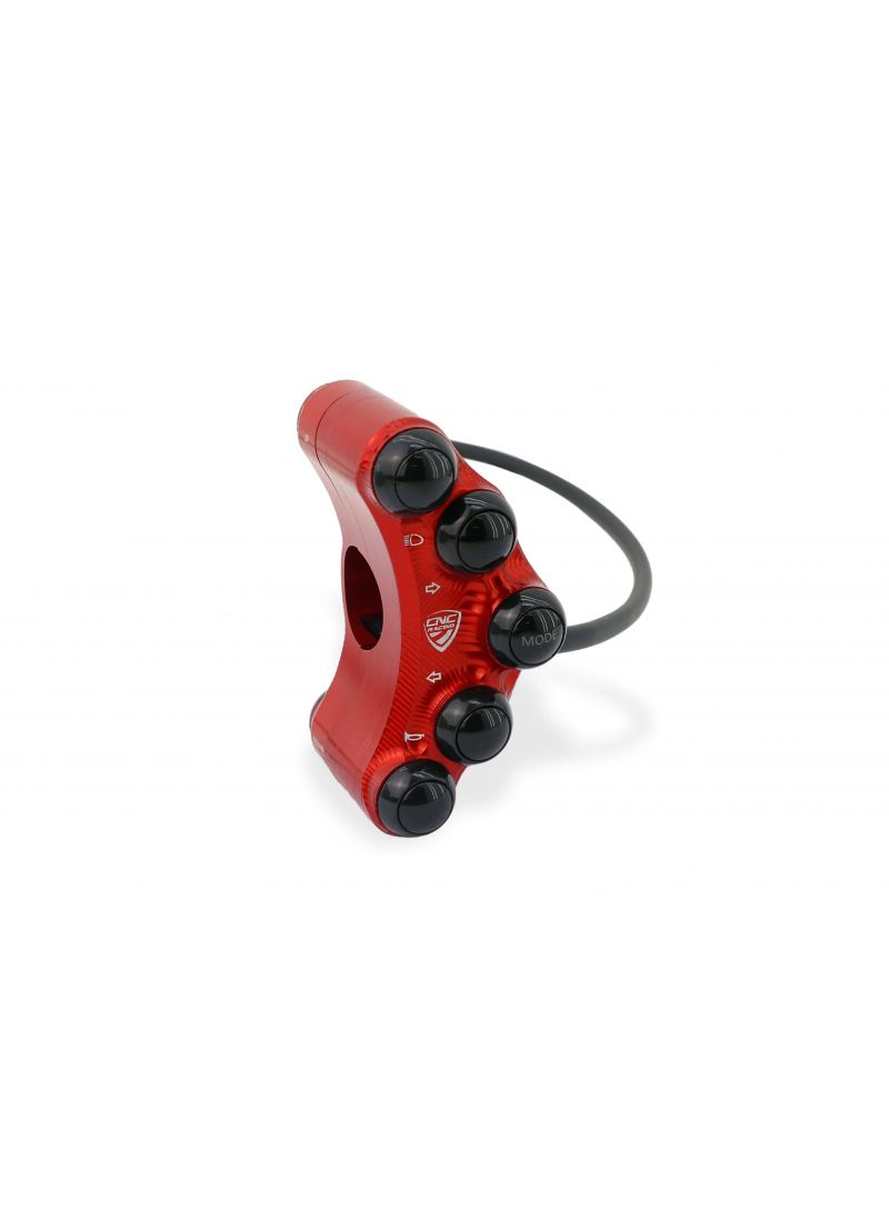 Kit de commutateur de guidon gauche - Utilisation de la rue - Version rouge Ducati Hypermotard 939 (2016-2018)