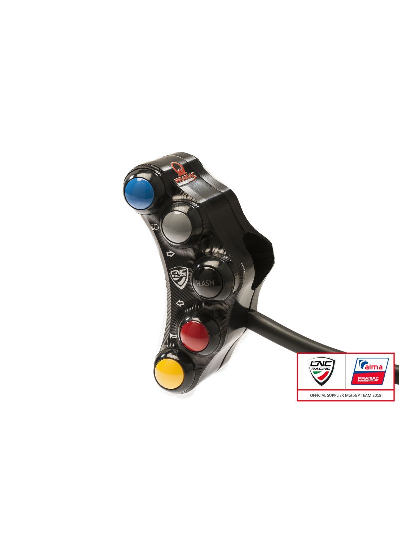 Pramac Left Grodbar Switch Kit Race - Pramac Limited Edition Ducati 848evo Corse (2012-2013)