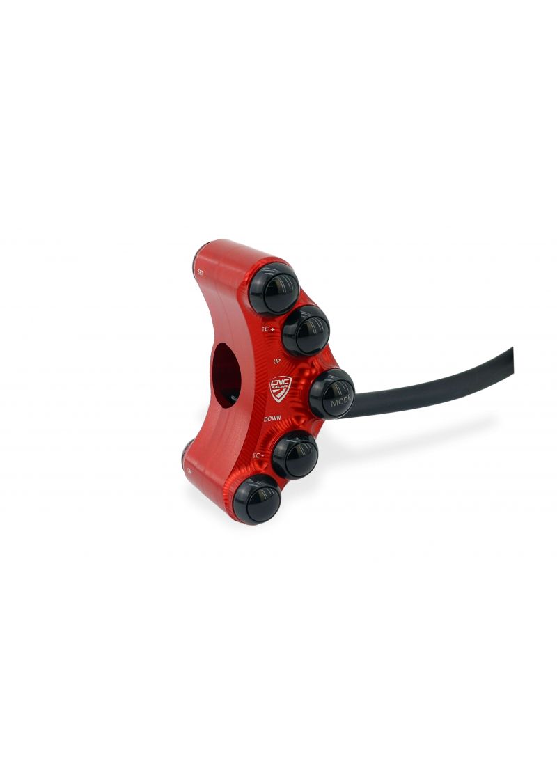 Switchbar gauche Panigale V4 et Streetfighter V4 - Racing - Version rouge Ducati Panigale V4 R (2019-2020)