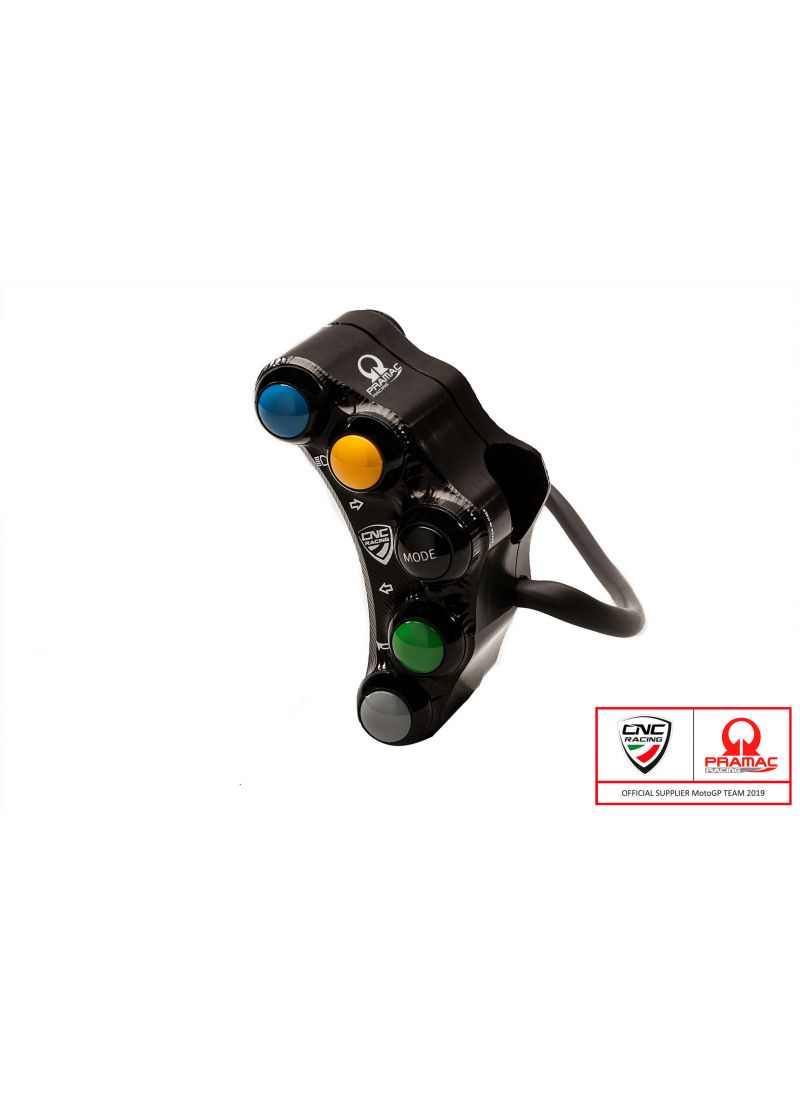 CNC Racing Left Grodbar Switch Panigale V4 - Street - Pramac Limited Edition Ducati Panigale V4 S Corse (2019-2020)