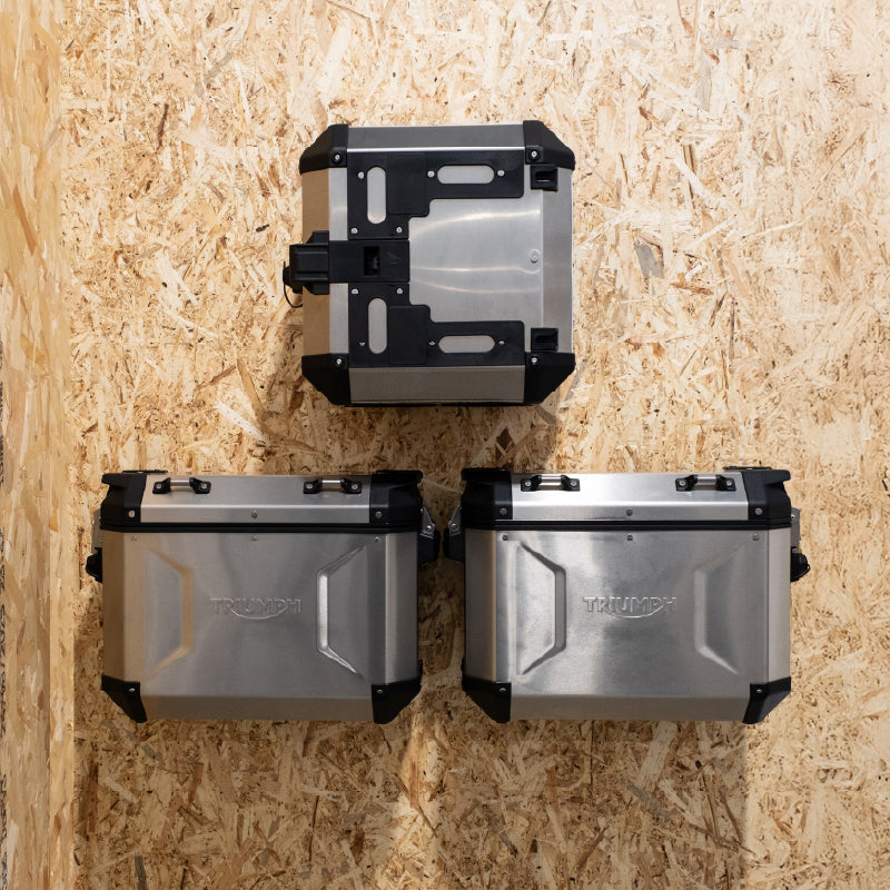 Topkoffer en zijkoffers muurbeugel set Evotech Performance - Triumph Tiger 900 Rally Pro (2024+)