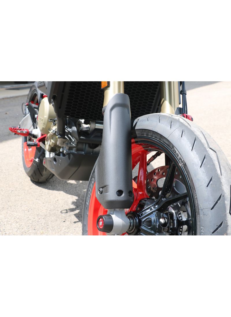 Fork Legs Protectors Matt Carbon Ducati Hypermotard 698 Mono 2024+