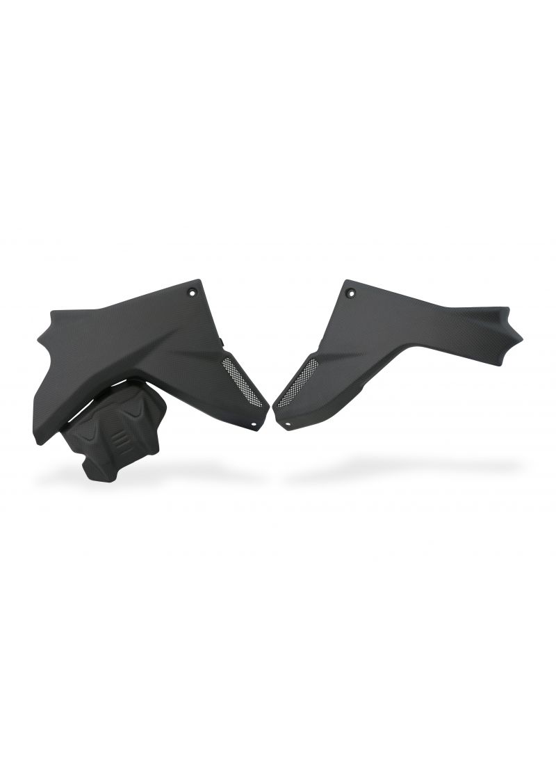 Couvertures côté moteur Matt Carbon Ducati Multistrada V4 2021+ Ducati Multistrada V4 S (2021+)