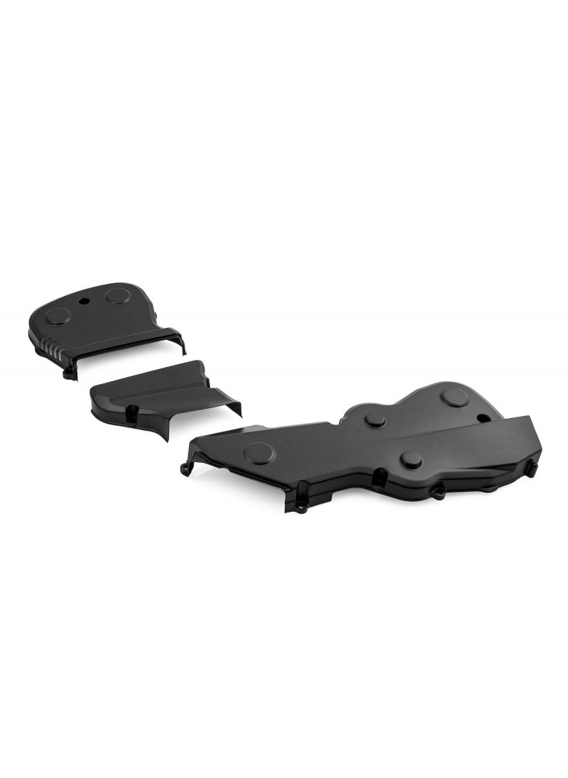 Couvercle de courroie de distribution de carbone Matt pour Ducati Hypermotard 821 et 939 Ducati Hyperstrada 939 (2016-2018)