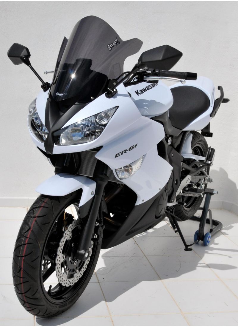 En pare-brise d'eromax High Ermax (hauteur totale de 41 cm) pour 2009-2011 ER6F