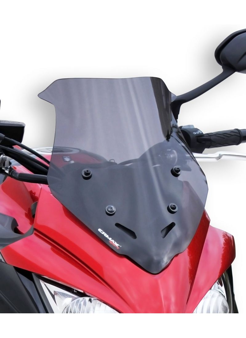 En pare-brise Ermax Sport (hauteur totale de 40 cm) pour GSX S 1000 F (Kit d'adaptation incl.) 2015