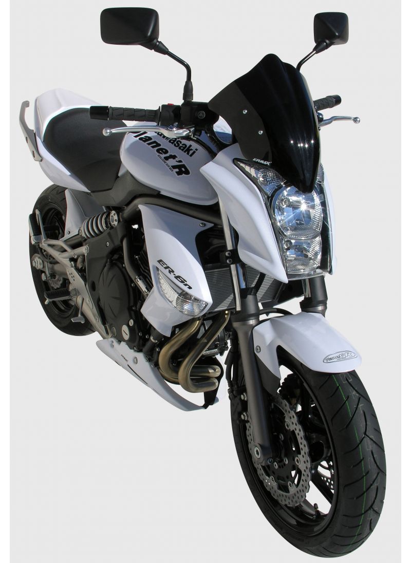 Ermax FlyScreen Windshield 34cm ER6N 2009-2011 (Kit d'installation incl.)