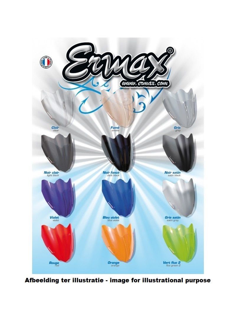 En pare-brise de la taille des stocks Ermax (kit de raccord incluant) pour S 1000 XR 2015