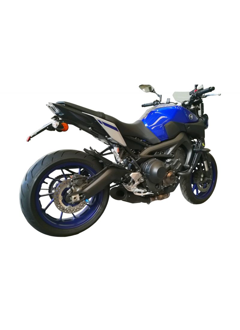 Système d'échappement furtif G&G GP Yamaha MT09 2013-2020 et Tracer 900 2015-2021